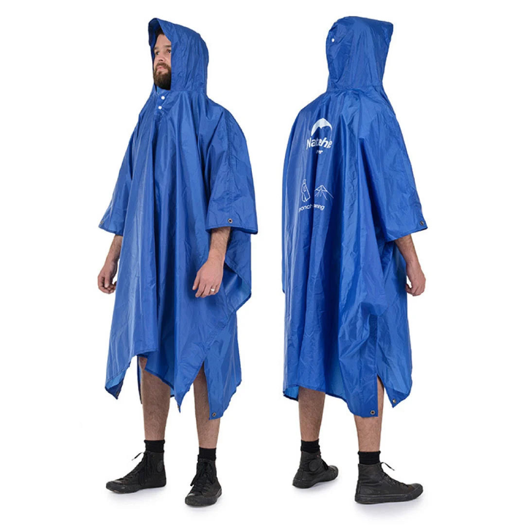 PONCHO IMPERMEABLE NATUREHIKE 3 EN 1 - Imagen 7