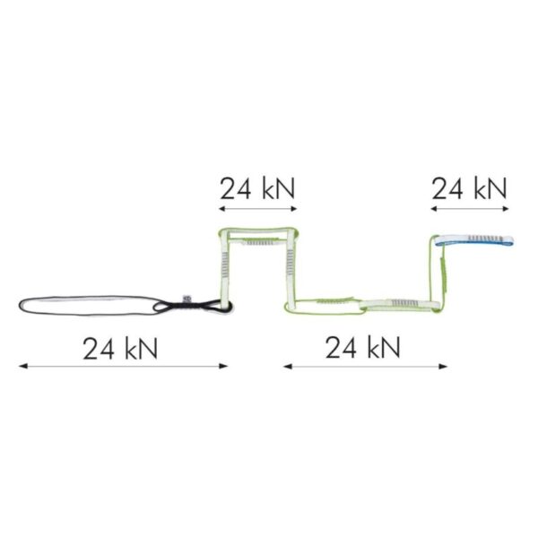 CABO DE ANCLAJE MULTI CHAIN EVO CLIMBING TECHNOLOGY 125 CM - Imagen 3
