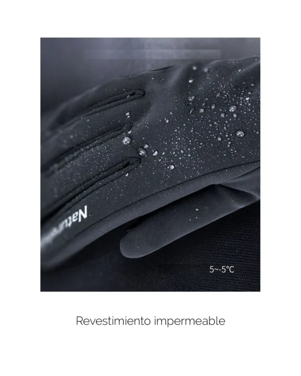 GUANTES NATUREHIKE SOFTSHELL - Imagen 4
