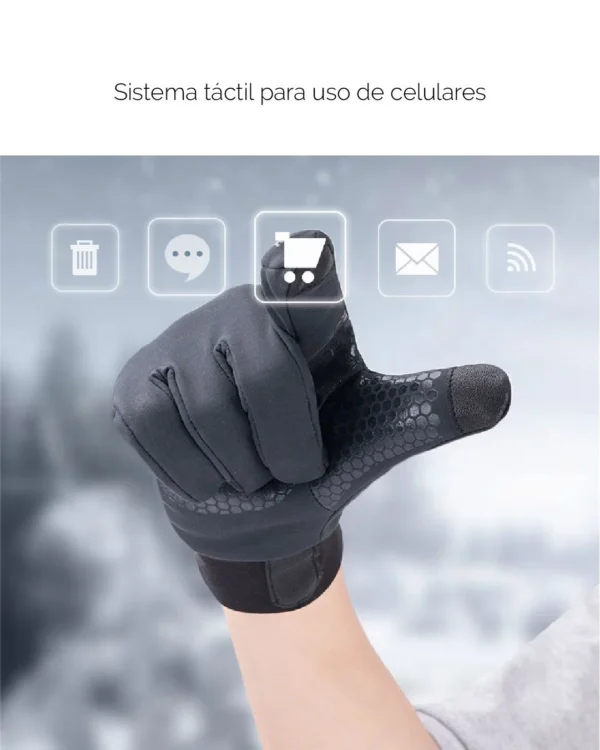 GUANTES NATUREHIKE SOFTSHELL - Imagen 5