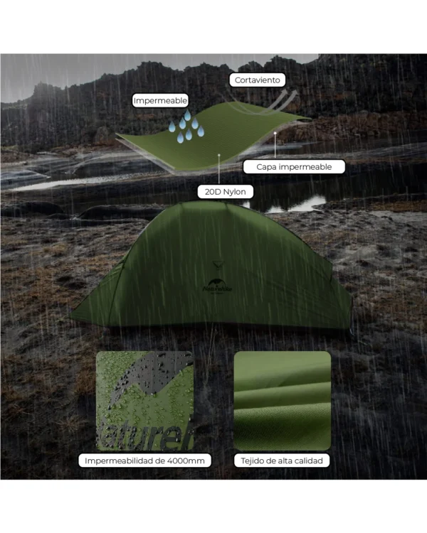 CARPA NATUREHIKE CLOUD 2P - Imagen 6