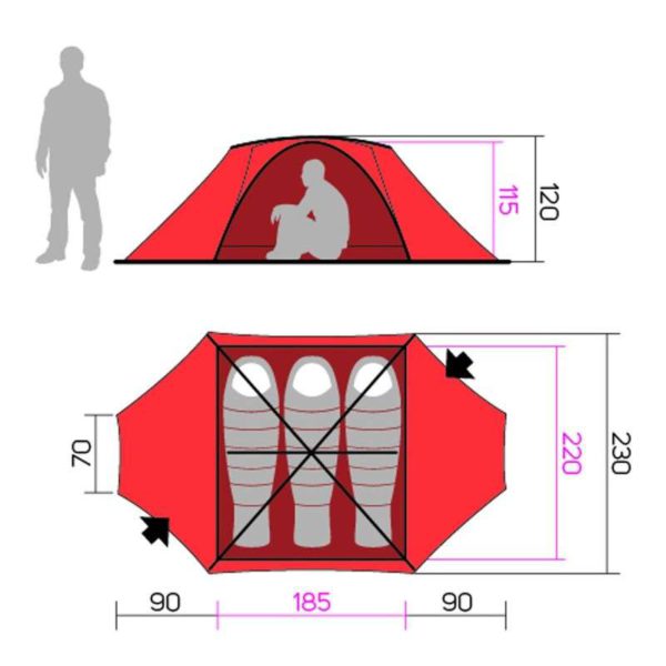 CARPA HANNAH COVERT 3 WS - Imagen 6