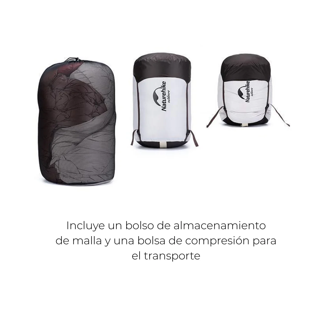 BOLSA DE DORMIR NATUREHIKE SNOWBIRD - Imagen 7
